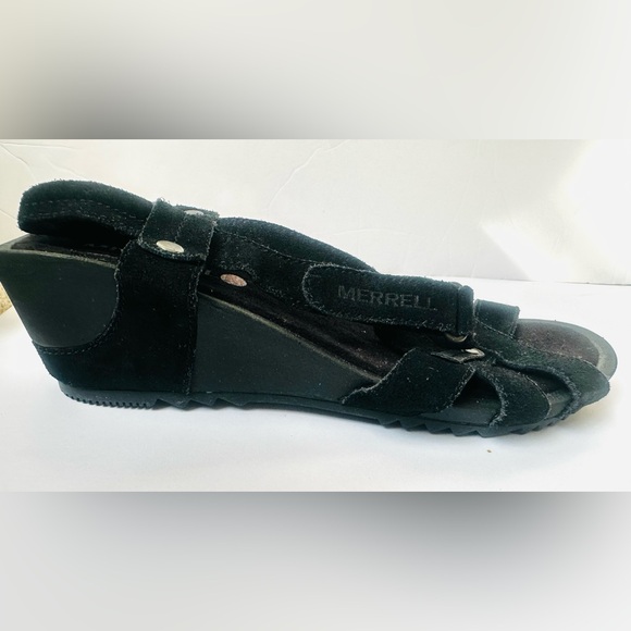 Merrell Women's Revalli Black Strappy Performance Sandals Size 7 - Picture 2 of 9